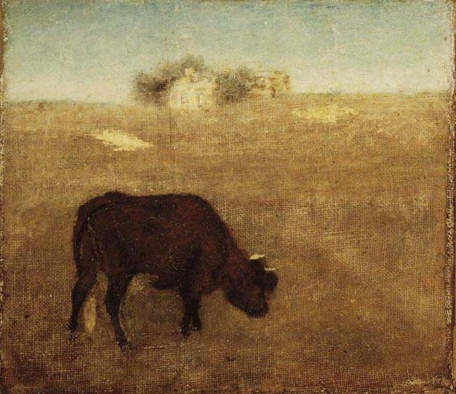 Albert Pinkham Ryder Evening Glow, The Old Red Cow